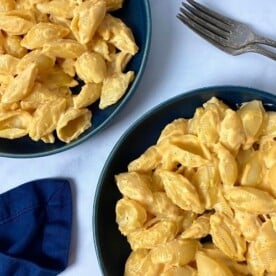 Finished healthy mac and cheese | Healthy Foodie Girl Finished healthy mac and cheese