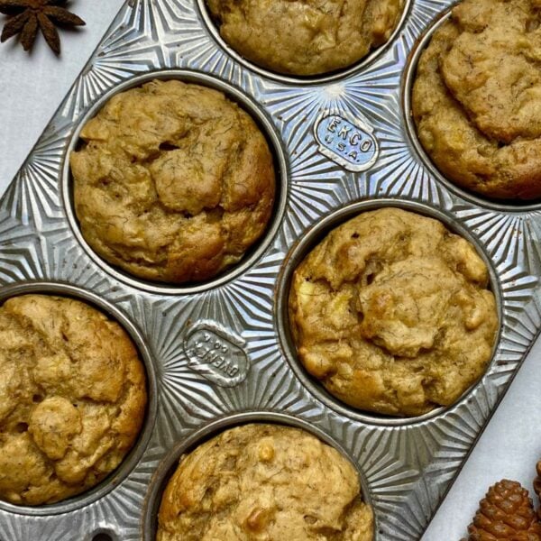 banana apple muffins | Healthy Foodie Girl Banana apple muffins