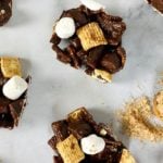 Chocolate s'mores bark recipe