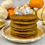 Healthy pumpkin pancakes gluten free