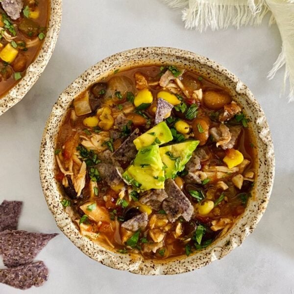Healthy Slow Cooker Tortilla Soup In a Bowl | Healthy Foodie Girl Healthy Slow Cooker Tortilla Soup In a Bowl