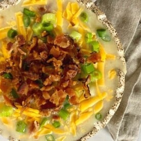 creamy potato soup easy | Healthy Foodie Girl creamy potato soup easy