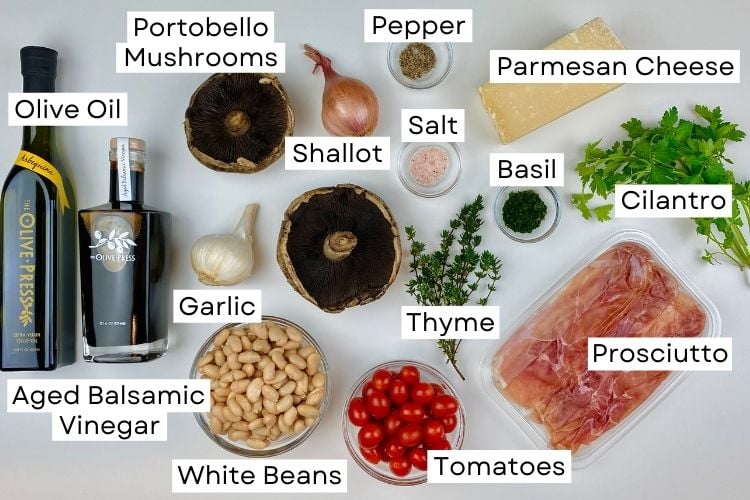 white bean salad ingredients | Healthy Foodie Girl white bean salad ingredients