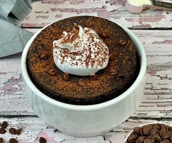 Chocolate Mug Cake In Microwave