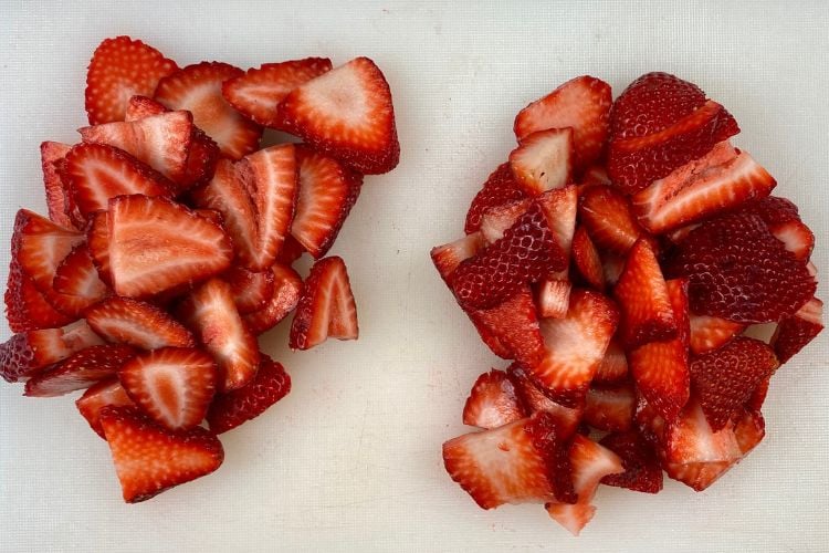 Fresh Strawberries For Strawberry Tiramisu Recipe