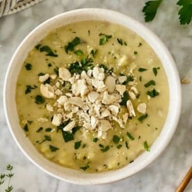 Lightened Up New England Clam Chowder | Healthy Foodie Girl Lightened Up New England Clam Chowder