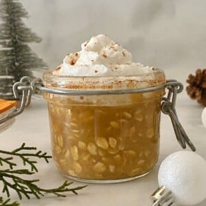 Healthy Gingerbread Overnight Oats Recipe | Healthy Foodie Girl Healthy Gingerbread Overnight Oats Recipe