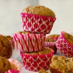 Healthy Banana Carrot Muffins.