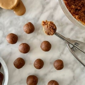 Healthy Peanut Butter Balls | Healthy Foodie Girl Healthy Peanut Butter Balls
