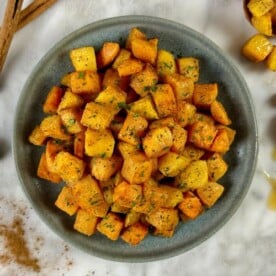 Air Fryer Butternut Squash Recipe | Healthy Foodie Girl Air Fryer Butternut Squash Recipe