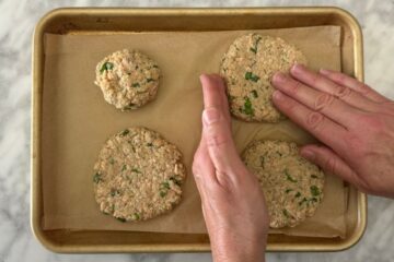 Salmon Burgers With Canned Salmon Healthy Foodie Girl