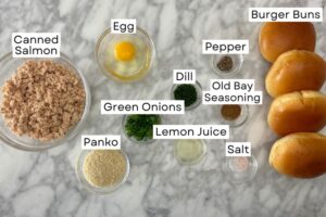 Salmon Burgers With Canned Salmon Healthy Foodie Girl
