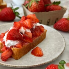 Strawberry Shortcake With Angel Food Cake | Healthy Foodie Girl Strawberry Shortcake With Angel Food Cake