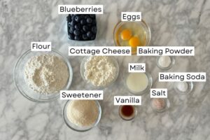 Cottage Cheese Blueberry Muffins Healthy Foodie Girl