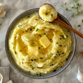 Cottage Cheese Mashed Potatoes | Healthy Foodie Girl Cottage Cheese Mashed Potatoes