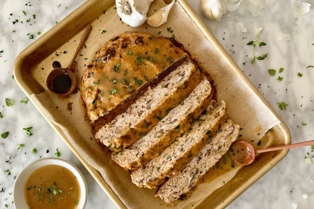 Turkey Mushroom Meatloaf