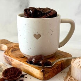 Chocolate Protein Mug Cake Recipe | Healthy Foodie Girl Chocolate Protein Mug Cake Recipe
