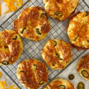 High-Protein Jalapeño Cheddar Bagels | Healthy Foodie Girl High-Protein Jalapeño Cheddar Bagels