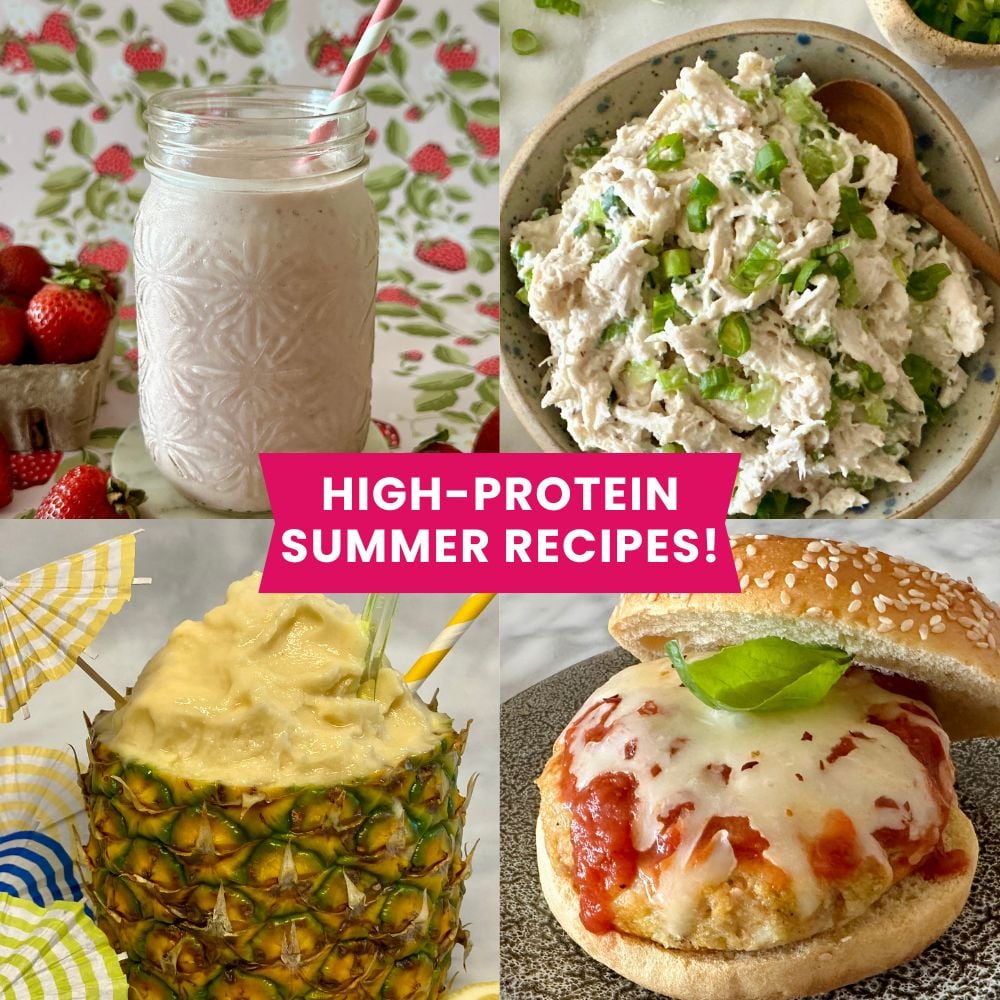 High Protein Summer Recipes Guide | Healthy Foodie Girl