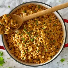 One Pot Healthy Hamburger Helper