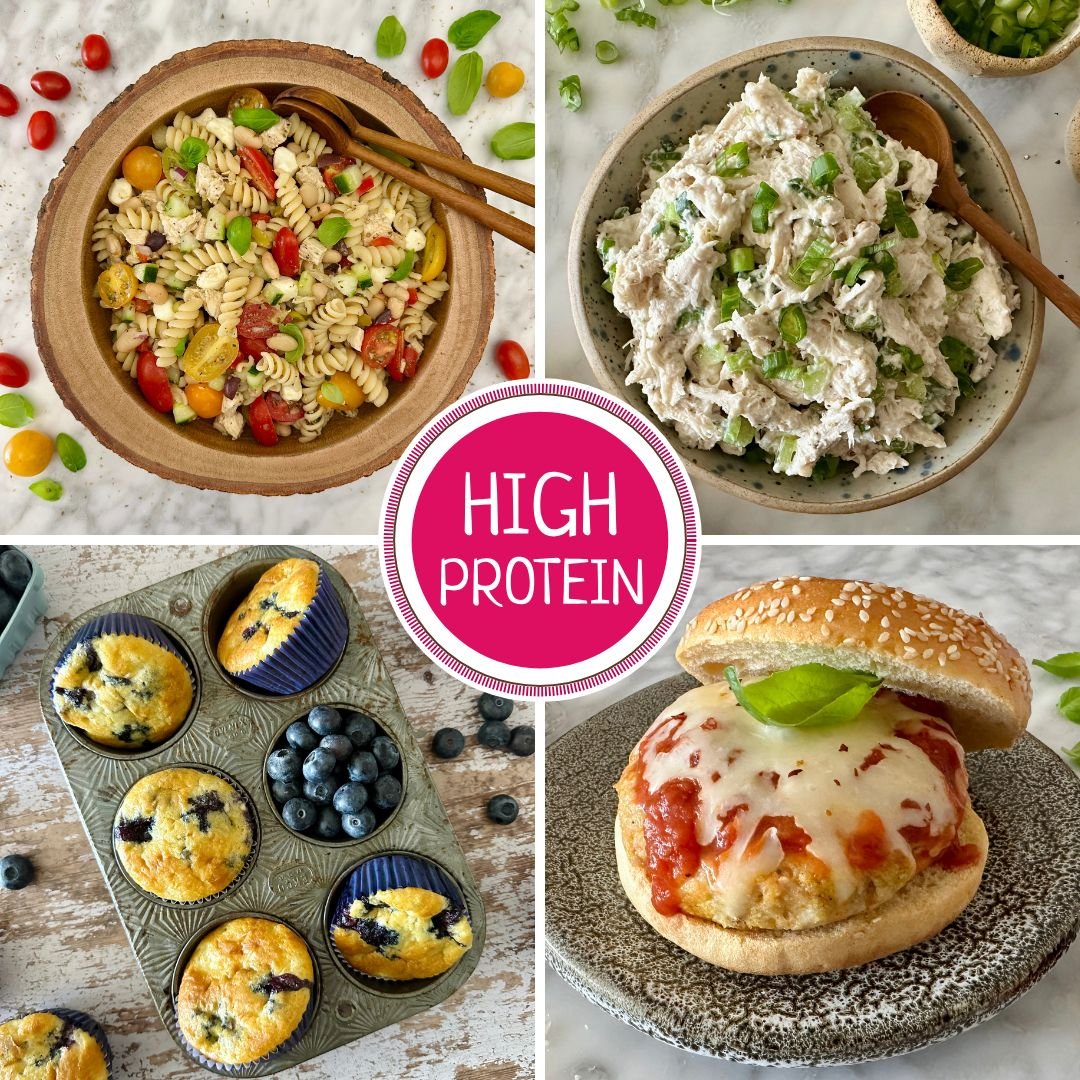 high protein guide image | Healthy Foodie Girl