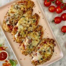 Healthy Baked Chicken Parmesan