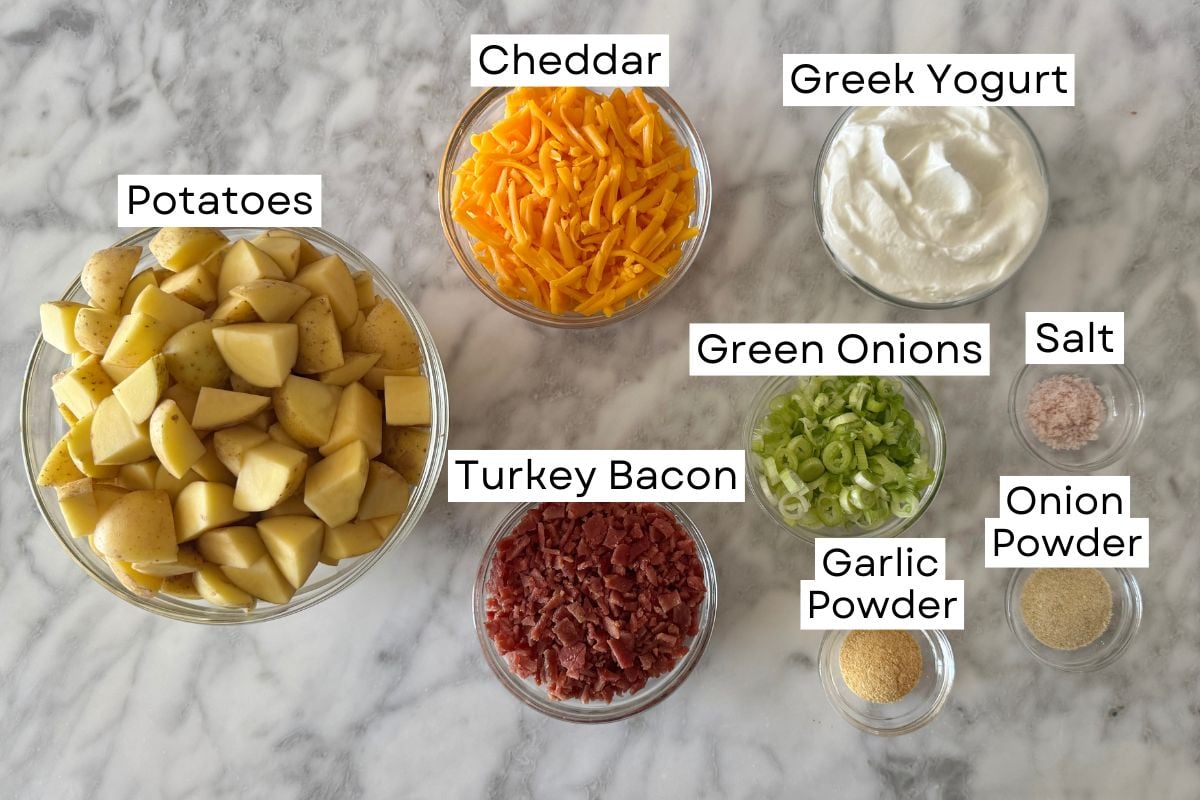 Ingredients for Mississippi Mud Potatoes