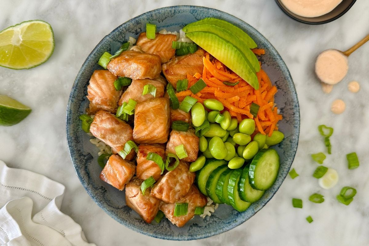 Salmon Bowls Recipe | Healthy Foodie Girl Salmon Bowls Recipe