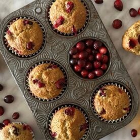Healthy Cranberry Orange Muffins Recipe | Healthy Foodie Girl Healthy Cranberry Orange Muffins Recipe