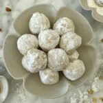 Healthy Snowball Cookies