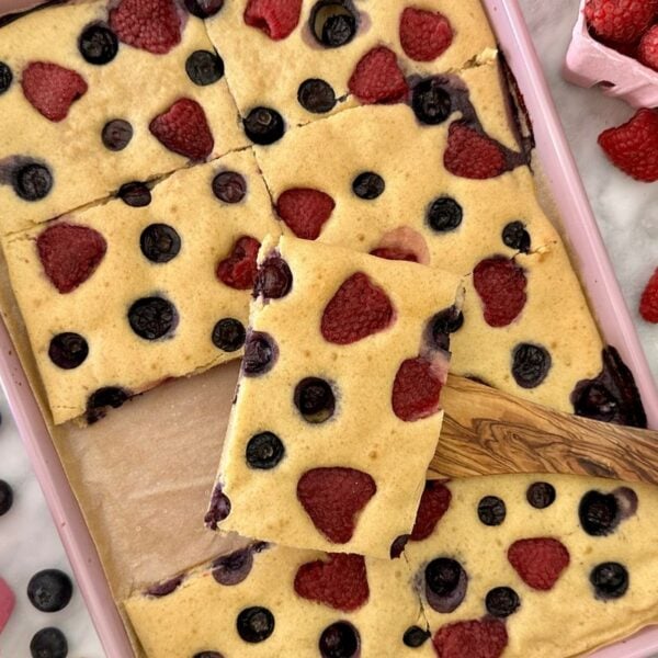 Sheet Pan Protein Pancakes With Kodiak Cakes