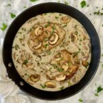 One Skillet Cream of Mushroom Pork Chops