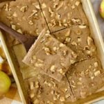 Apple Cinnamon Sheet Pan Pancakes on Sheet Pan.