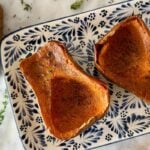 Air Fryer Honeynut Squash on a plate.