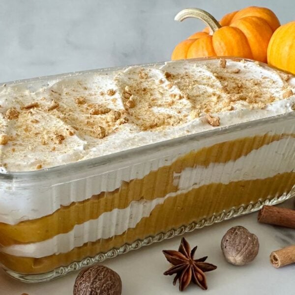 Pumpkin Icebox Cake with Cottage Cheese | Healthy Foodie Girl Pumpkin Icebox Cake with Cottage Cheese.